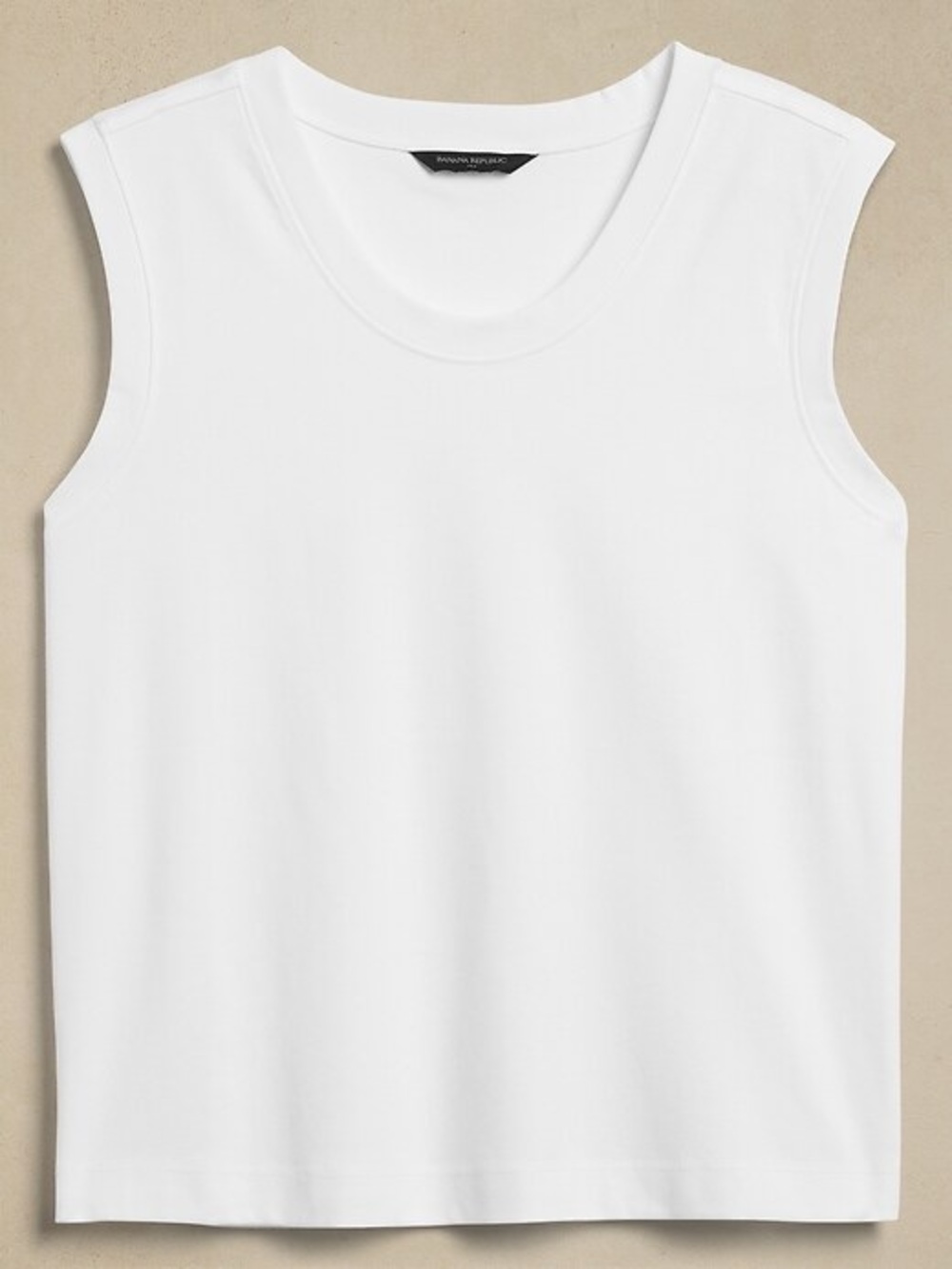 Banana Republic Cotten-Sateen Muscle Tank NWT